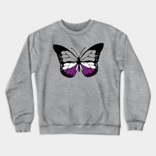 Asexual Butterfly Crewneck Sweatshirt